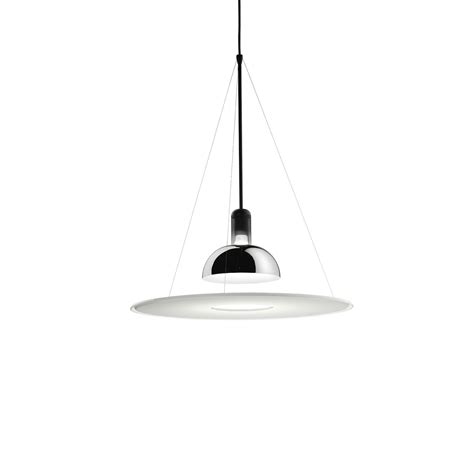 flos pendant|Frisbi Pendant Ceiling Dimmable Lamp in Black or Nickel